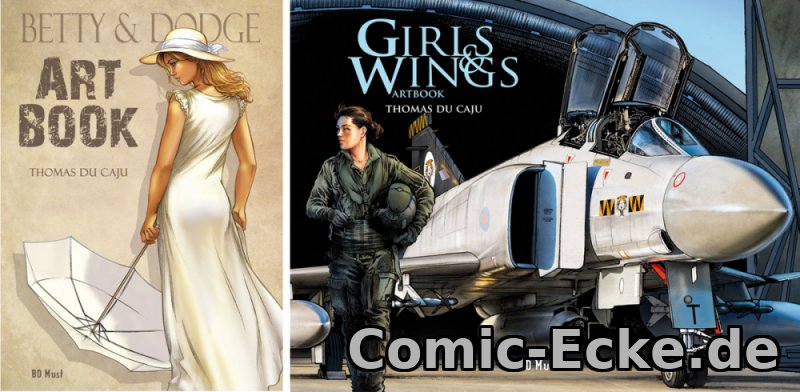 Artbook Betty & Dodge + Artbook Girls & Wings