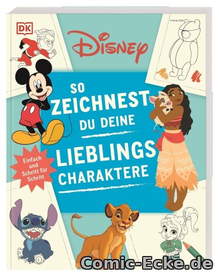 Disney. So zeichnest du deine Lieblingscharaktere