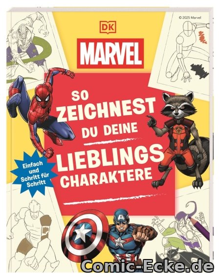 Marvel. So zeichnest du deine Lieblingscharaktere