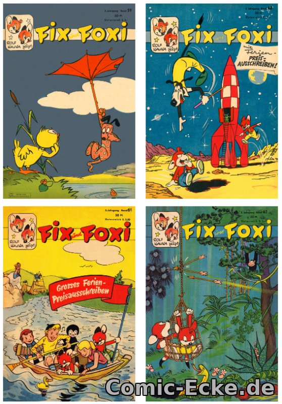 Fix und Foxi 59 - 62