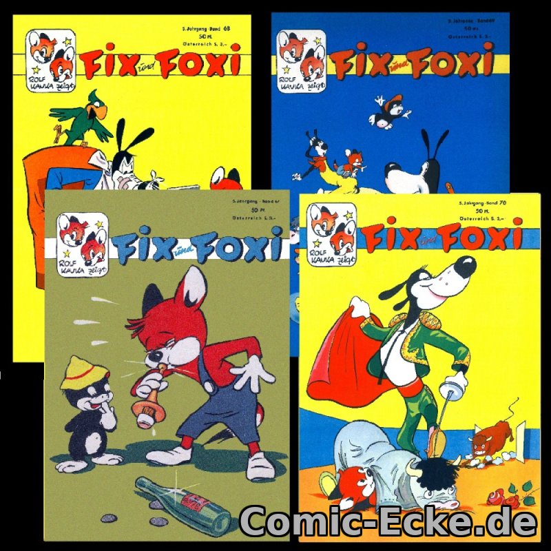 Fix und Foxi 67 - 70