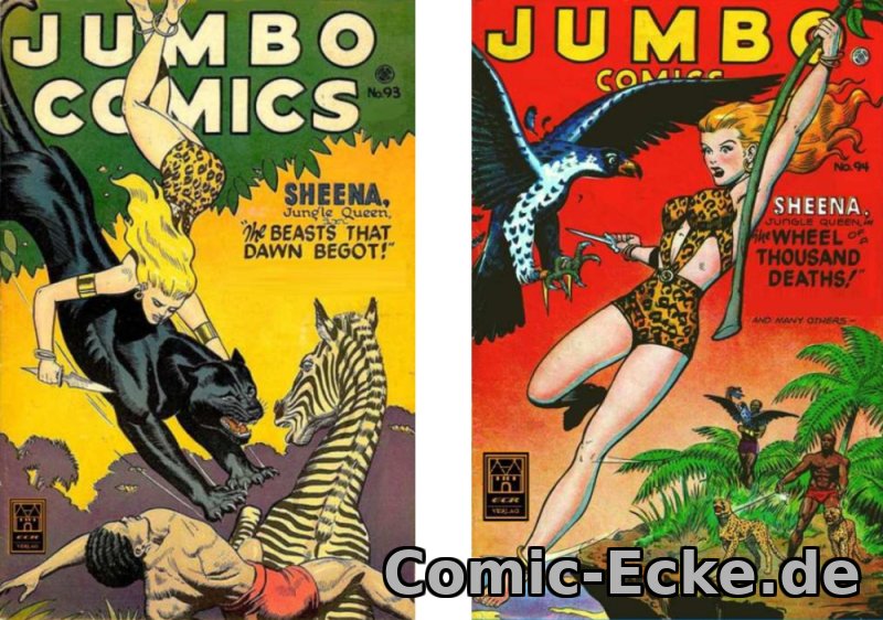 Jumbo Comics: Sheena 93/94