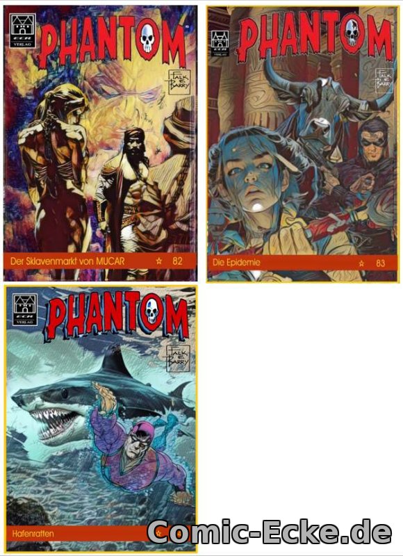 Phantom 82.-84. Abenteuer (ECR Verlag)