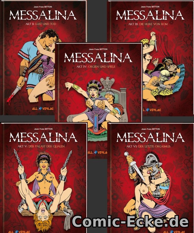 Messalina 2-6 (5 Bücher)