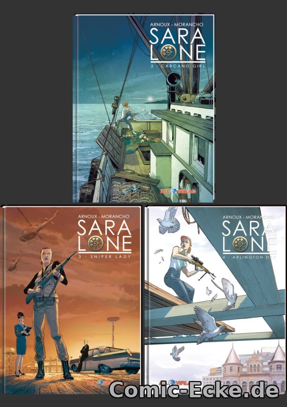 Sara Lone 2-4 (3 Bücher)