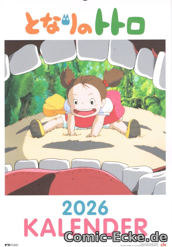 Studio Ghibli Kalender 2026