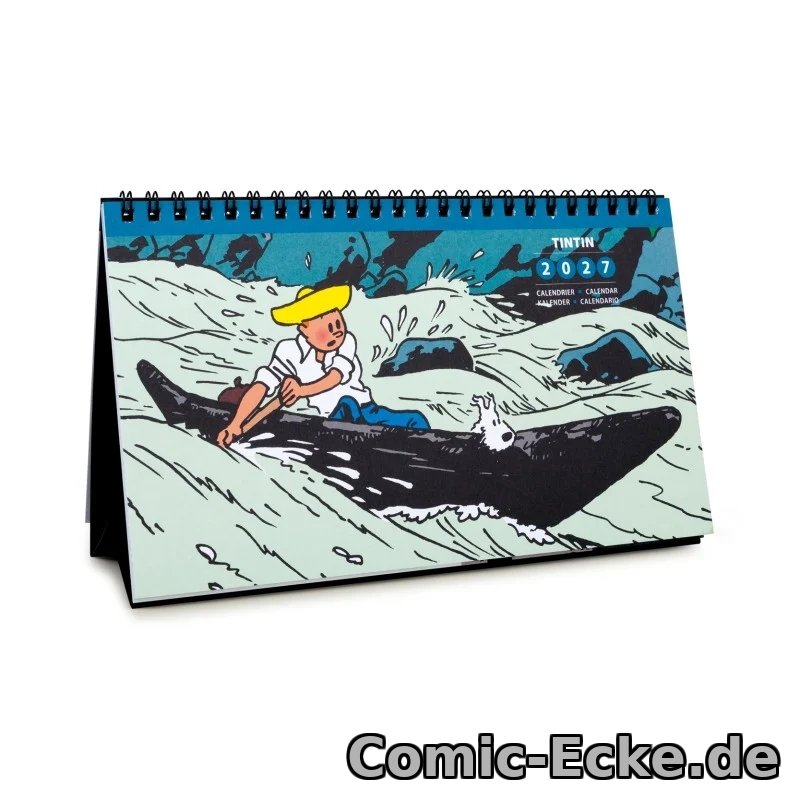 Tim & Struppi Tischkalender 2027