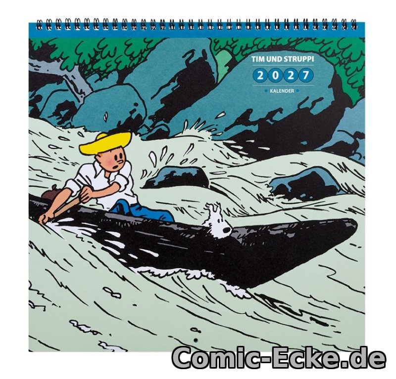 Tim & Struppi Wandkalender 2027